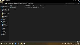 How upload raptorbot default sumo program