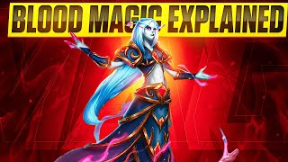 Blood magic explained in world of warcraft