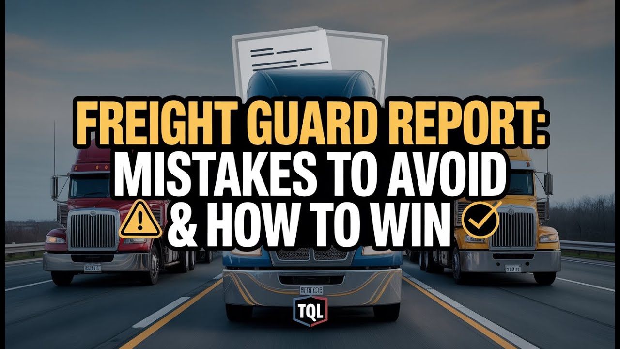 Freight Guard Report by Broker: Mistakes to Avoid & How to Win || Sz Dispatching LLC