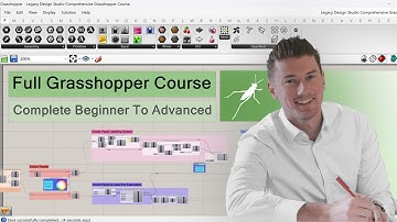Full Free Grasshopper Tutorial - Beginner To Highly Advanced