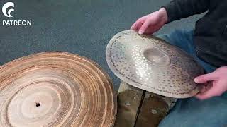 Dave Collingwood hand-hammers a Hi-Hat cymbal blank in 15 minutes, time-lapse teaser