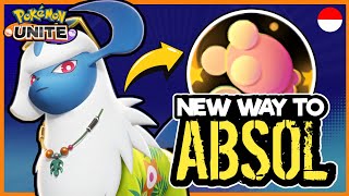 Absol dapet BUFF dan begini cara main mudah menang | Pokemon unite Indonesia