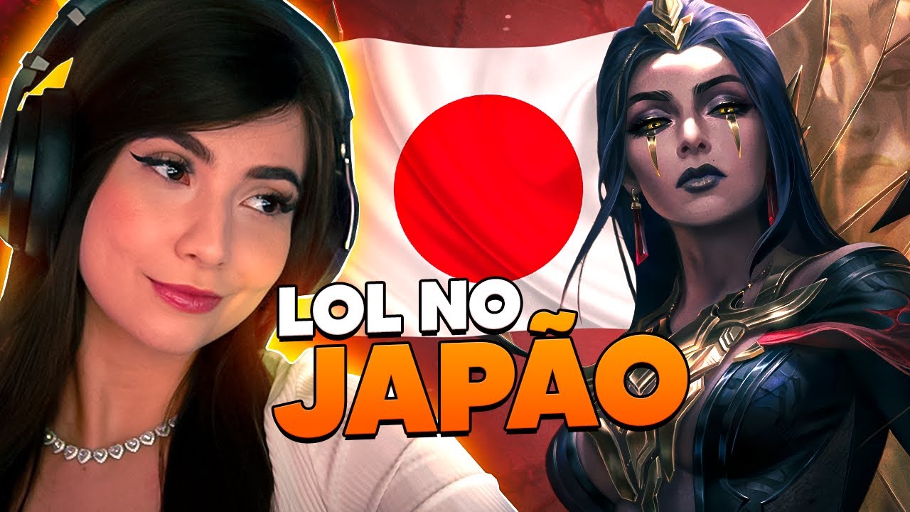 JOGUEI LOL NO SERVIDOR DO JAPÃO E ME SURPREENDI...