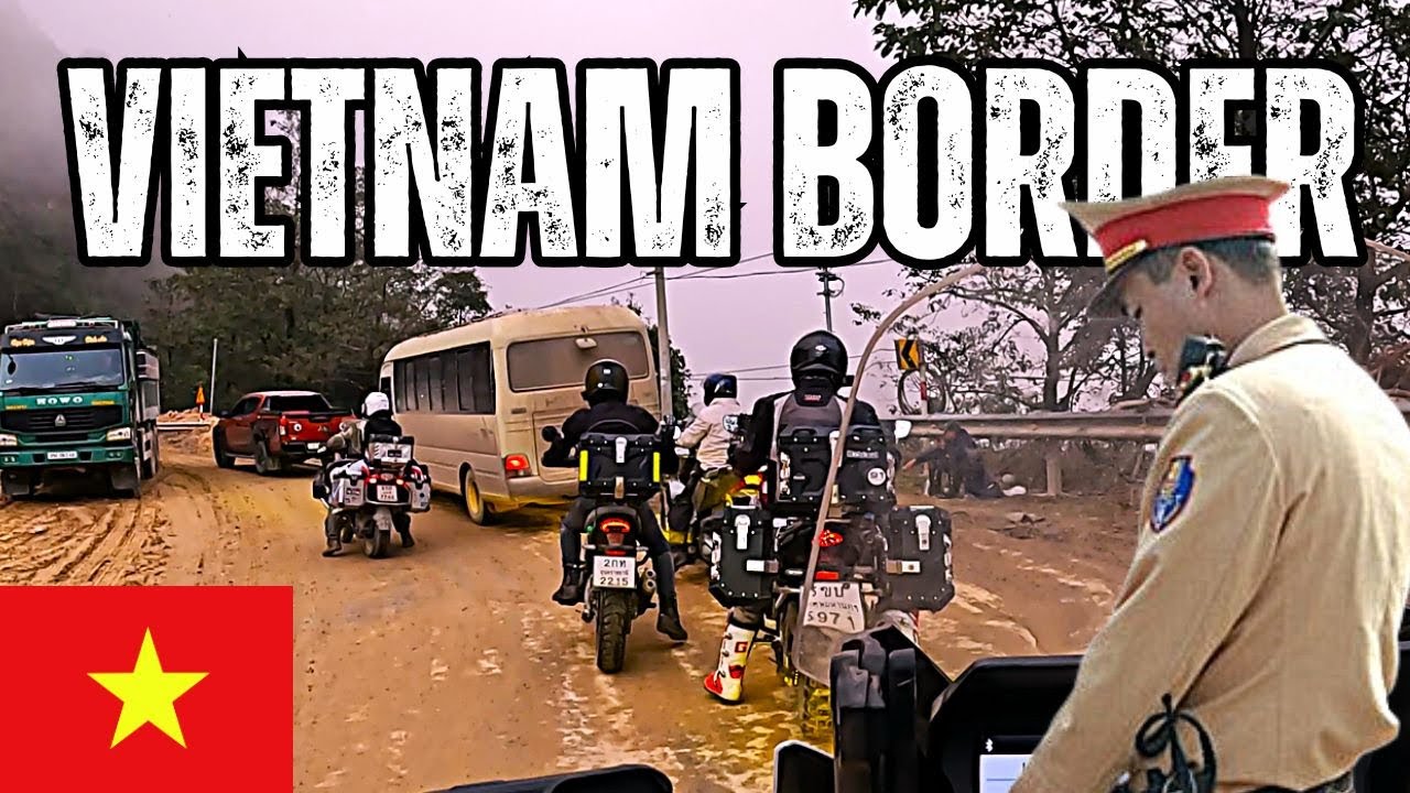 🇻🇳 LAOS ~ VIETNAM border crossing | SAPA | #92 VIETNAM | ASIA motorcycle travel Africa Twin