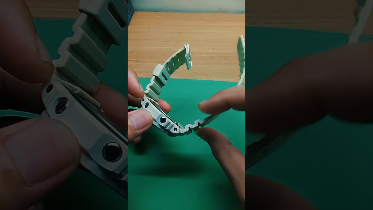 Jam tangan pria sebelum dan sesudah repair 