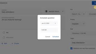 How to take Attendance in Google classroom