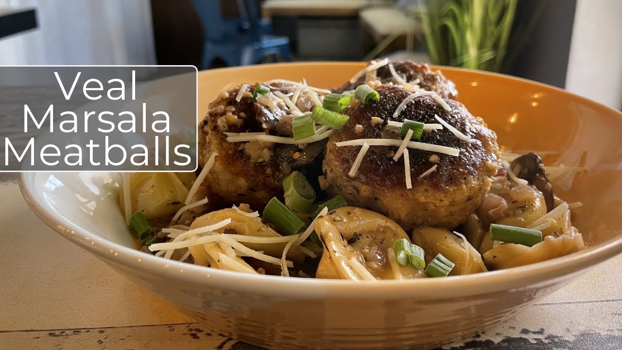 Veal Marsala Meatballs on National Meatball Day Chef Jason Bunin