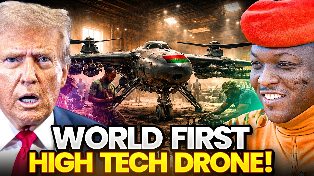 BURKINA FASO STOPS Relying On The WEST Improved on DRONE Production