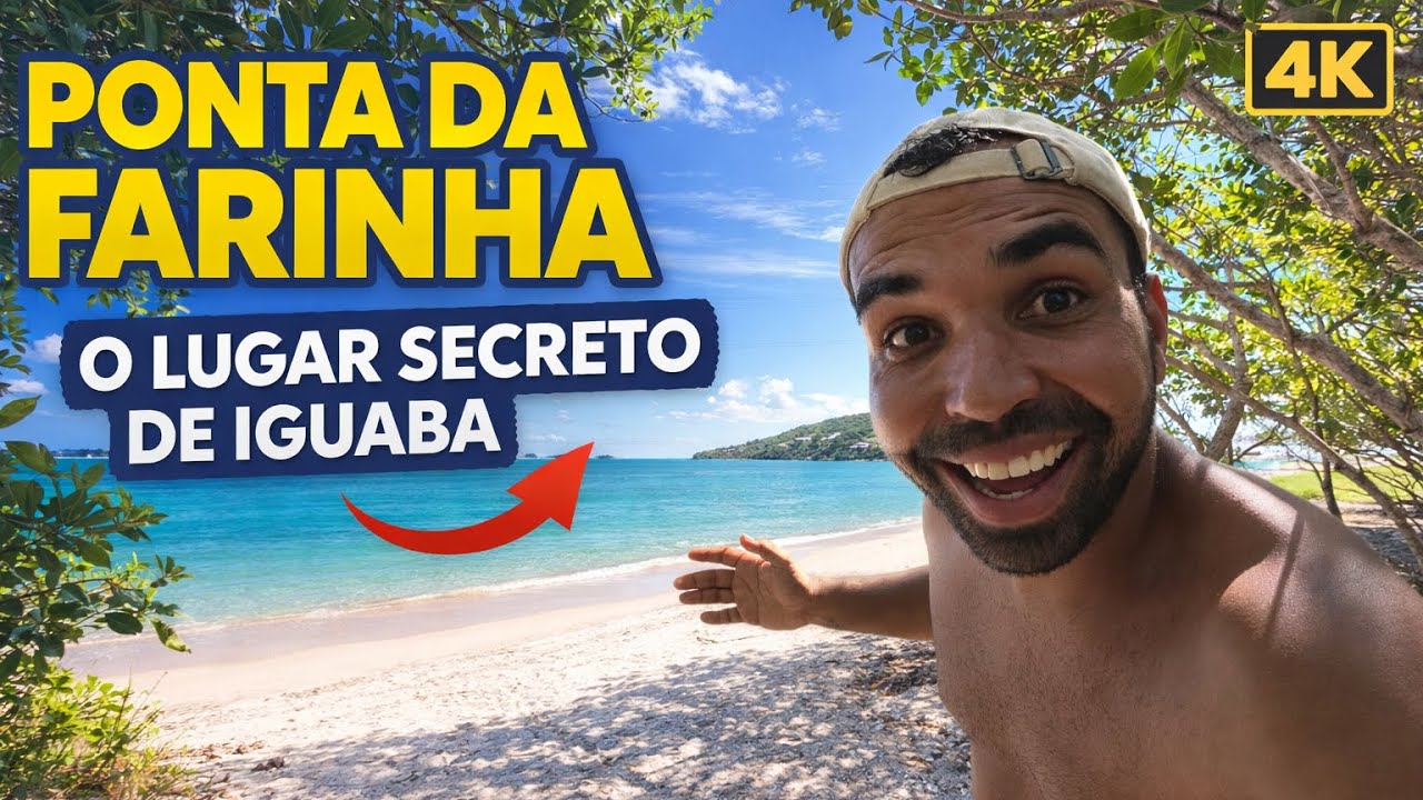 Descobrindo a Ponta da Farinha em Iguaba Grande – Um Paraíso Pouco Conhecido | 4K
