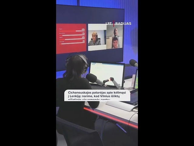 Cichanouskajos patarėjas apie kėlimąsi į Lenkiją: biuras Vilniuje išlieka