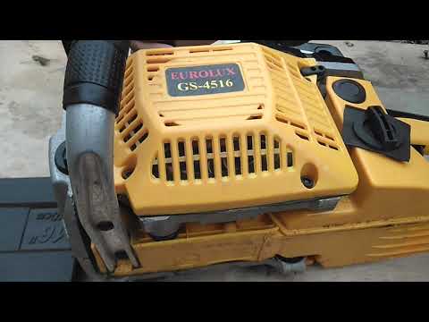 Как хранить бензопилу? Бегом смотреть