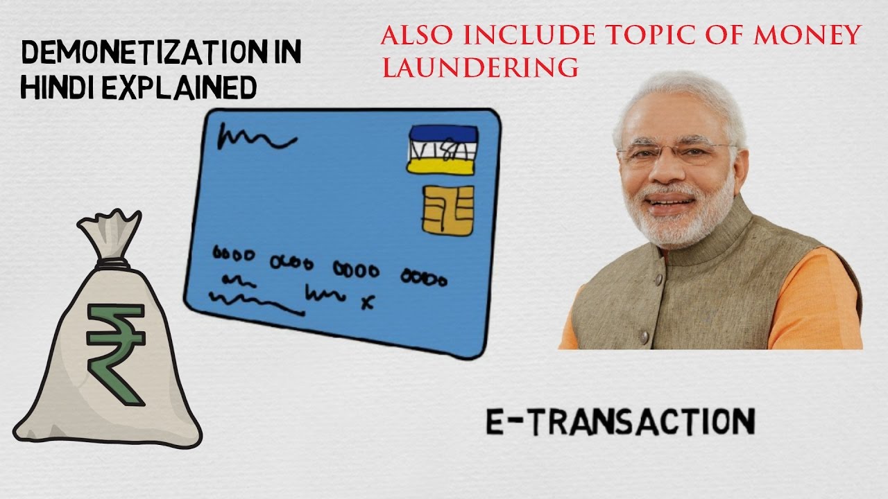 [ HINDI ]What is the Demonetization also include Money Laundering? Explained in details