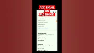 HOW TO ADD EMAIL/GOOGLE ACCOUNT ON FACEBOOK | JOVTV