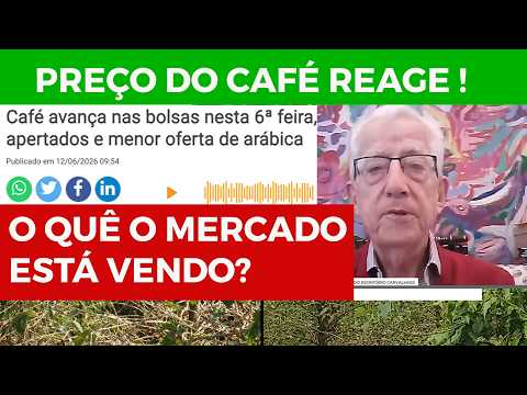 Será que o MERCADO está acordando para os ESTOQUES APERTADOS de CAFÉ no MUNDO? E 2027 ja tem pre....