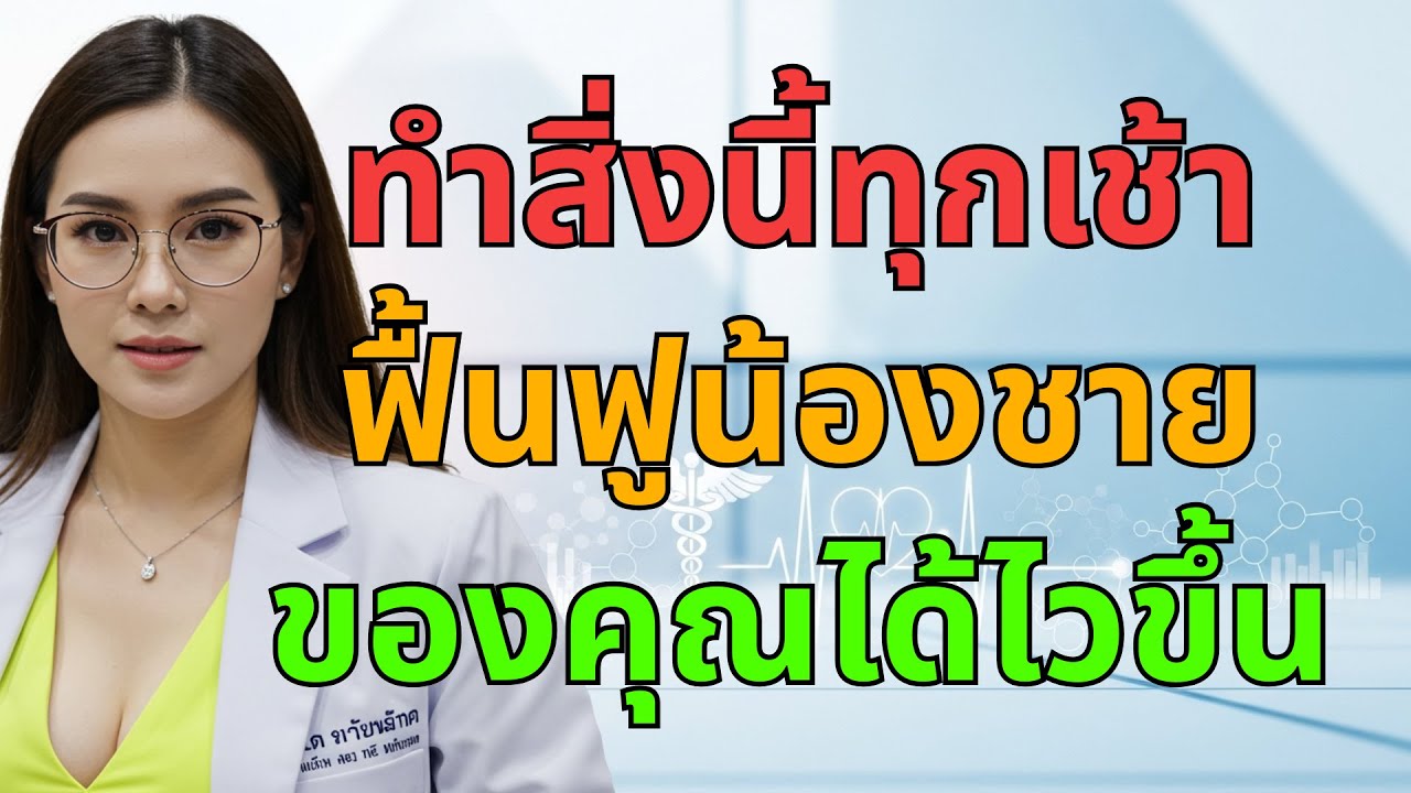 เพียงทำสิ่งนี้ทุกเช้า แล้วดูน้องชายของคุณฟื้นตัวอย่างรวดเร็ว | คำแนะนำสำหรับผู้สูงวัย