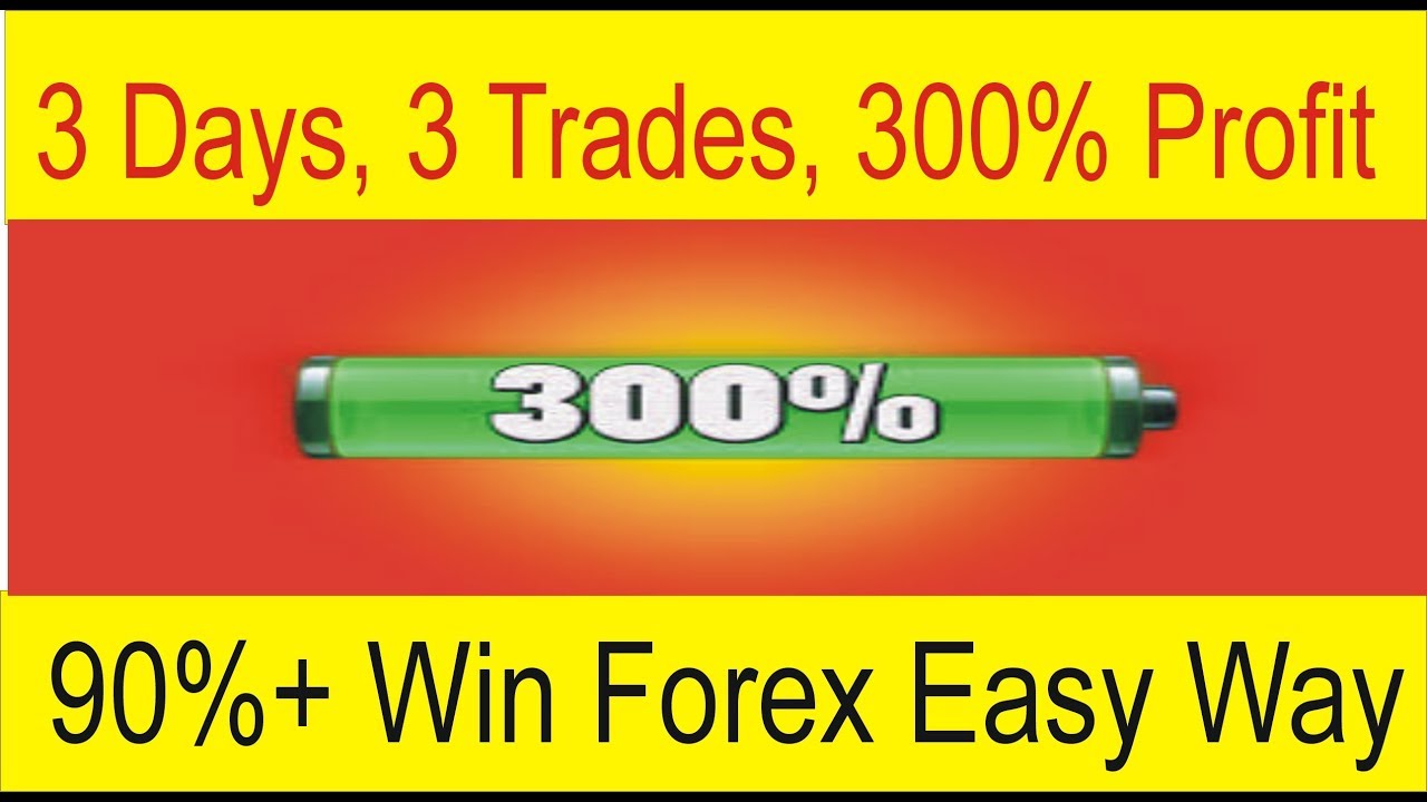 3 Days 3 Trades 300 Profit 90 Win High Profit Forex Trading Strategy Tani Forex In Urdu Hindi - 