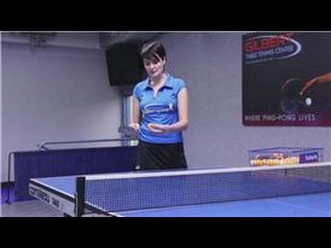 Table Tennis : How to Put a Spin on a Ping Pong Ball