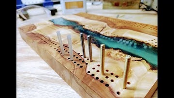 Chris and Cecilia Cribbage Board