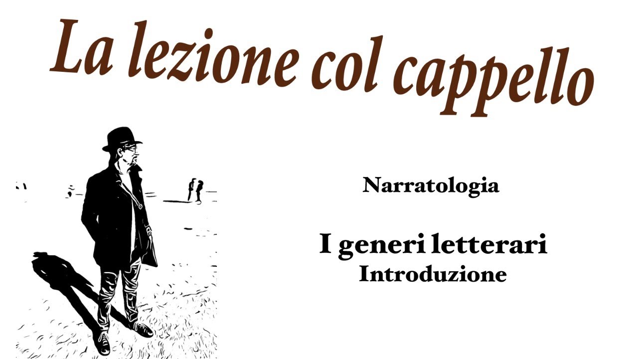 Narratologia - I generi letterari. Introduzione