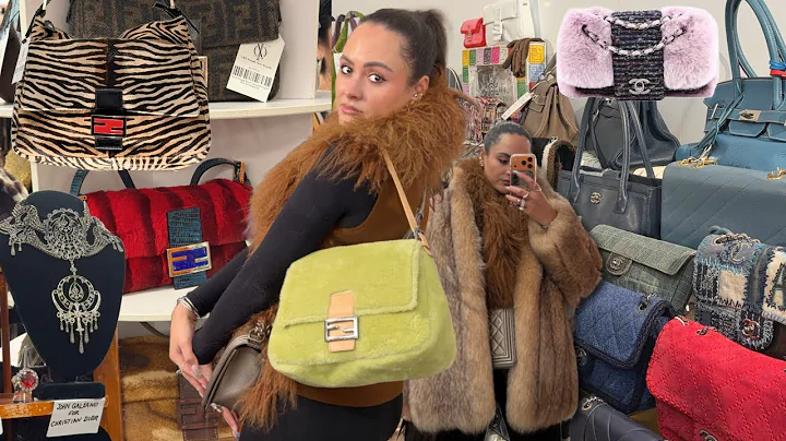 *VINTAGE!* 2025 Luxury Shopping Vlog ft. vintage Fendi, Chanel & MORE!