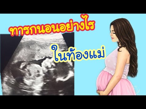 วีดีโอ: ทารกนอนอยู่ในท้องอย่างไร