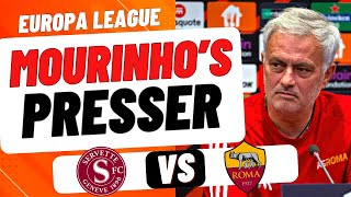 MOURINHO Press Conference Reaction! SERVETTE vs ROMA