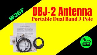 Ham Radio Antenna - DBJ-2 Dual Band J-Pole Antenna (HT Antenna)