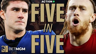 NFL Week 16 Expert Bets Predictions 5 Picks in 5 Minutes with Darren Rovell Chris Raybon
