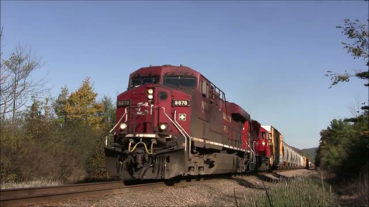 CPKC 928 and 228 and Amtrak 68 and 69 on October 11, 2025
