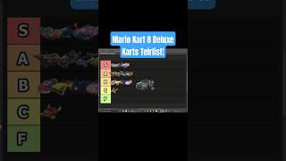 Mario Kart 8 Deluxe Karts Tier List! #MarioKart8Deluxe #Tierlist