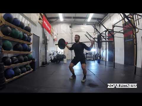 Snatch + BTN Push Press + Snatch Balance + Overhead Squat
