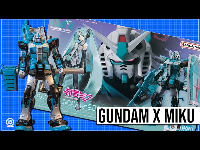 The Limited Edition RG RX-78-2 Ver. 2.0 Hatsune Miku Gunpla Review