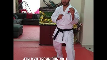 4th KYU Technique No.1