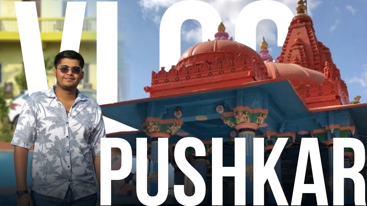 PUSHKAR VLOG  | Jaipur Ghat, Savitri Mata Ropeway, Sunset Views & Street Food | Rajasthan Trave