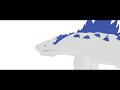 Evolved Godzilla Vs Shimo Animation Test On Stick Nodes (Read Description)
