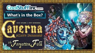 Caverna: The Forgotten Folk Unboxing