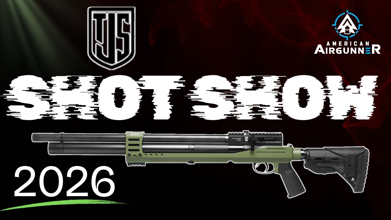 Пневматическая винтовка PRS с выставки JTS: Shot Show 2026, 4K.