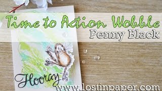 It's Time for an Action 'Wobble' Penny Black Cat!