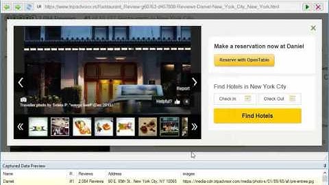 Scraping images from www.tripadvisor.com using WebHarvy