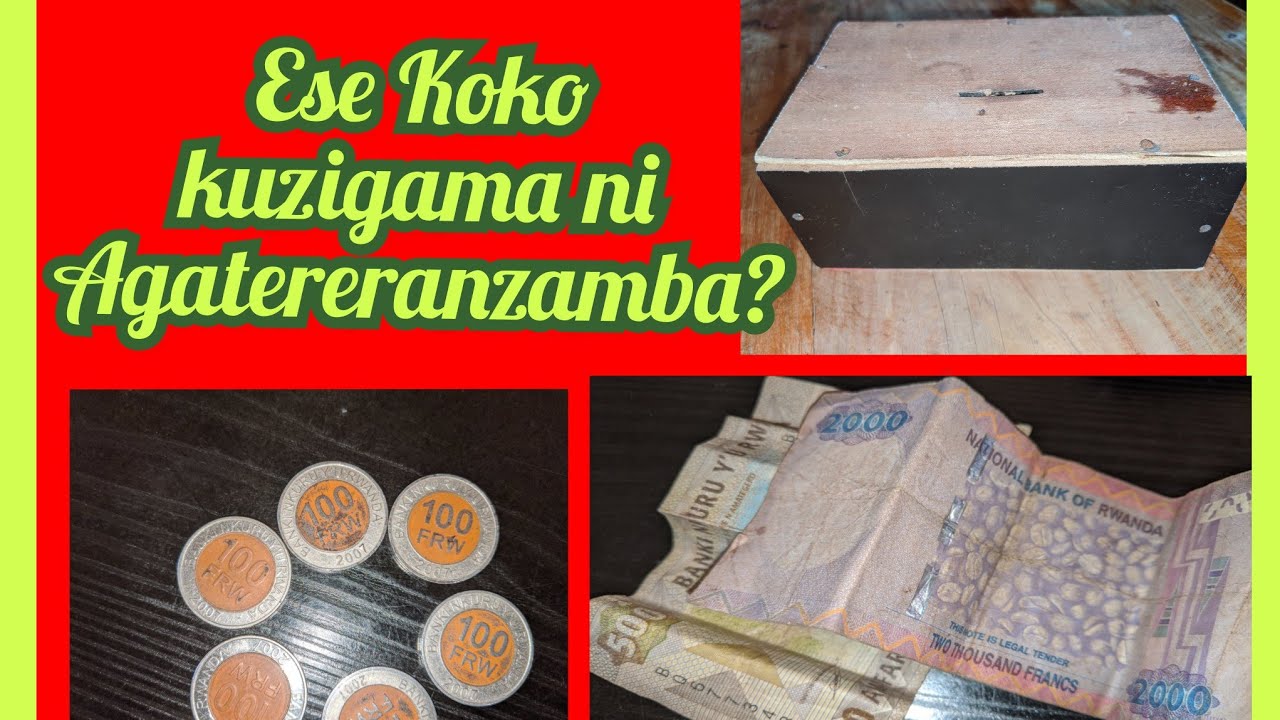 Inama ku kuzigama! (Advice on how you can learn saving)