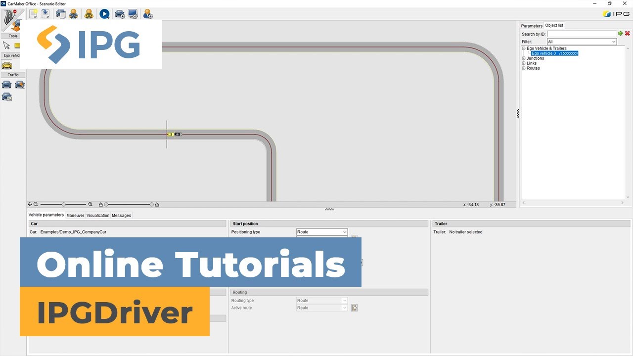 Ipg Driver Simulator Online Tutorials - 07 - IPGDriver - YouTube
