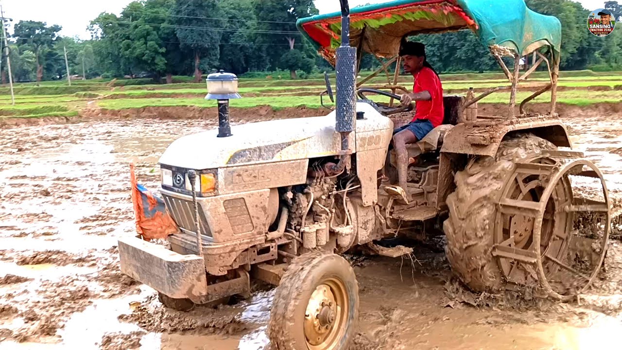 Kachchi Mitti Mein Fasa Tractor – Dekho Kaise Nikaala Desi Jugaad Se!#Eicher380 #DesiTractor