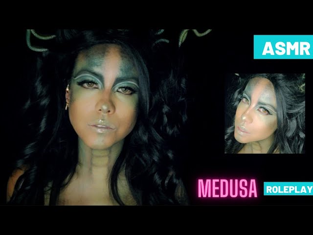 ASMR| Medusa Roleplay Follow My Instructions for Relaxation w/ Soft Leather Sounds