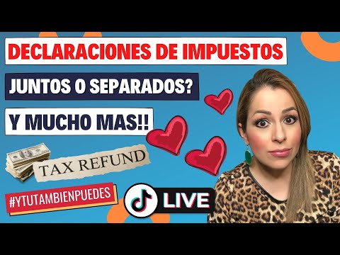 Video: ¿Quién toma las deducciones cuando los casados presentan una declaración por separado?