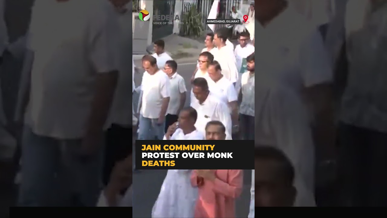 Jain Community Protests in Ahmedabad Over Monk Deaths