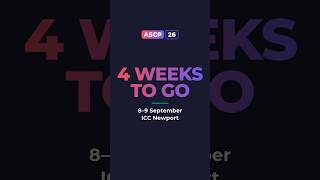4 weeks to go