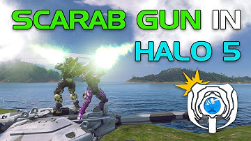 USE WORKING SCARAB GUN IN HALO 5 (VANILLA, MAKE YOUR OWN!) - HALO 5 FORGE TUTORIAL