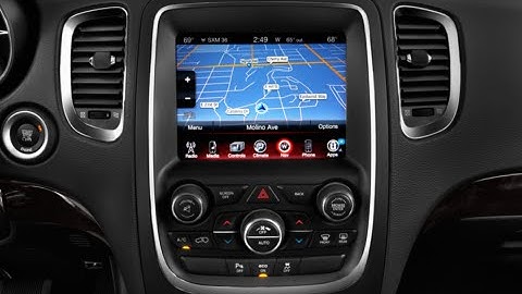 2014-2017 Dodge Durango - Factory GPS Navigation Radio Upgrade - Easy Plug & Play Install!