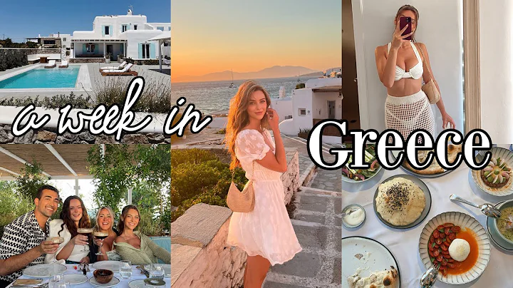 GREECE | Athens, Paros, Mykonos | a week in my lif...