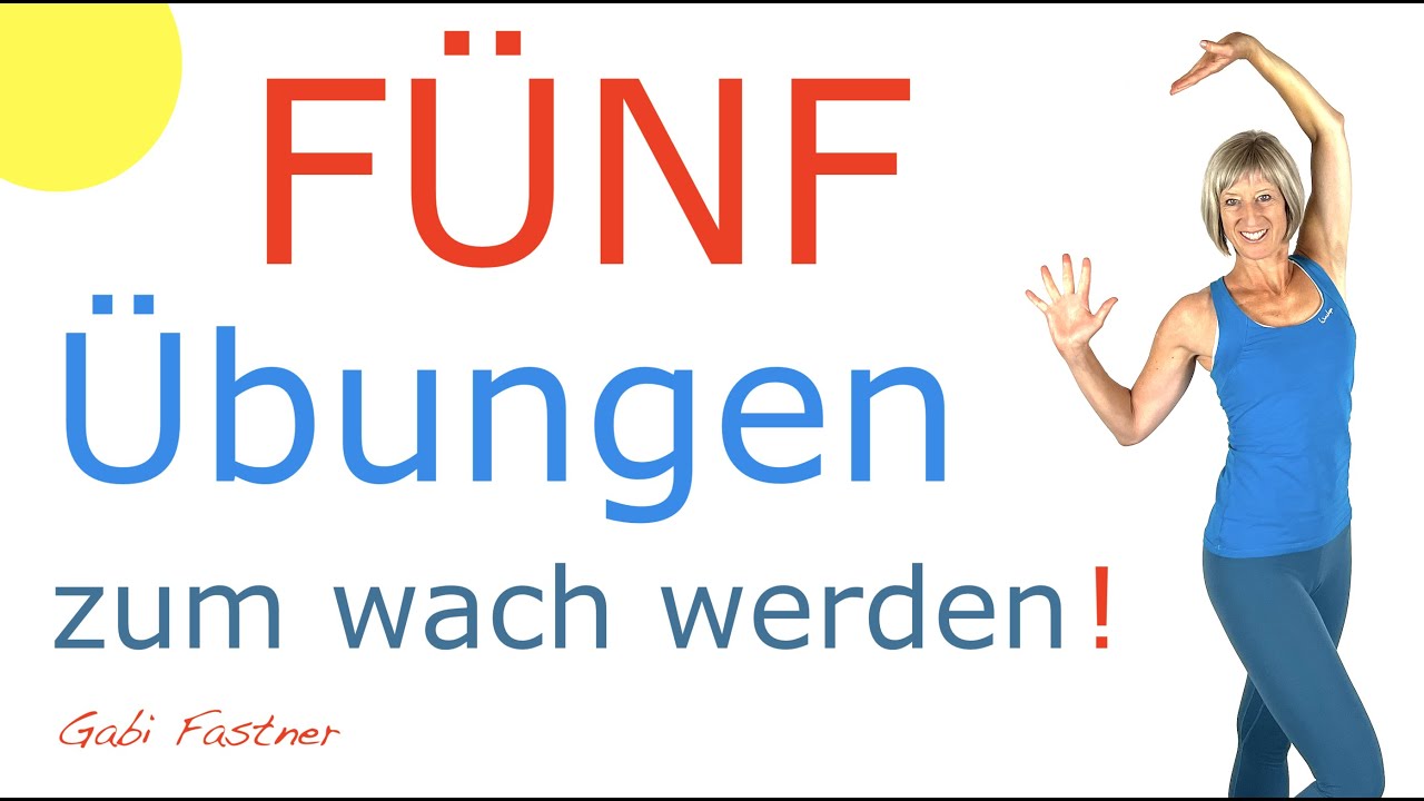 5️⃣ Übungen zum wach werden in 11 min. | ohne Geräte, im Stehen
